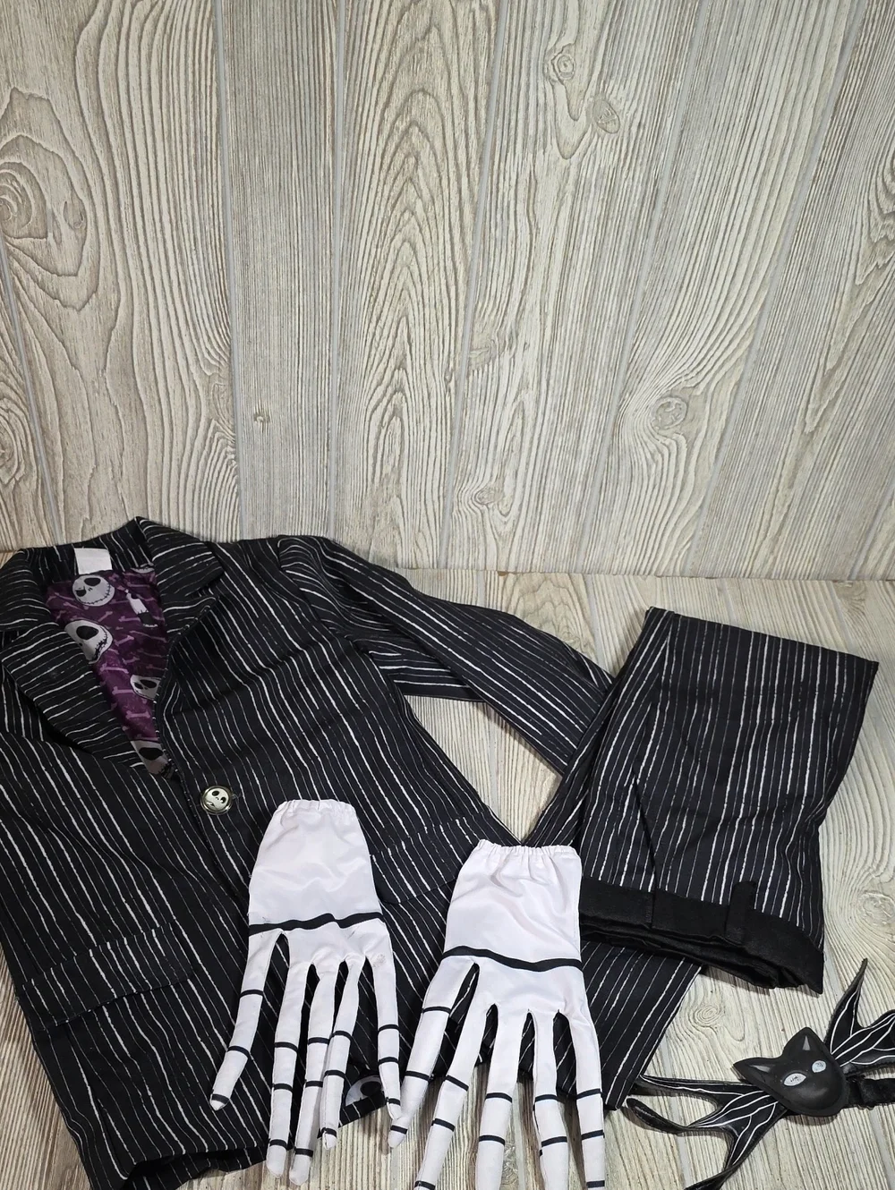 The Nightmare Before Christmas Jack Skellington Halloween Costume Kids size M